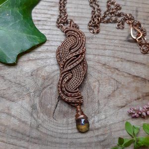 Swarovski Wire Necklace